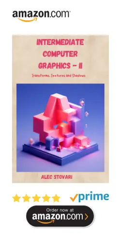 advertisement - kindle - books - computer graphics - alec stovari